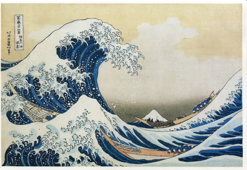 Sóng lừng của Hokusai