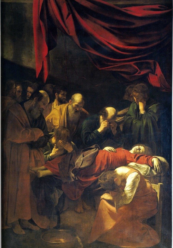 Bức tranh cái chết của thánh nữ đồng trinh