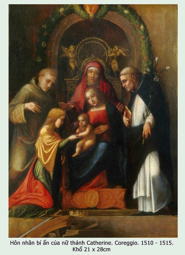 Tác phẩm nổi tiếng của Correggio